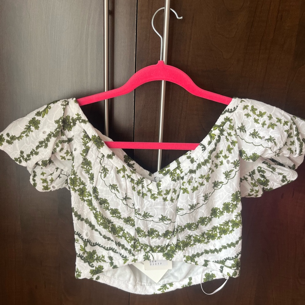Floral Off-Shoulder Top